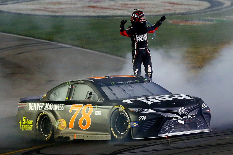 Truex Jr sweeps Kentucky NASCAR race