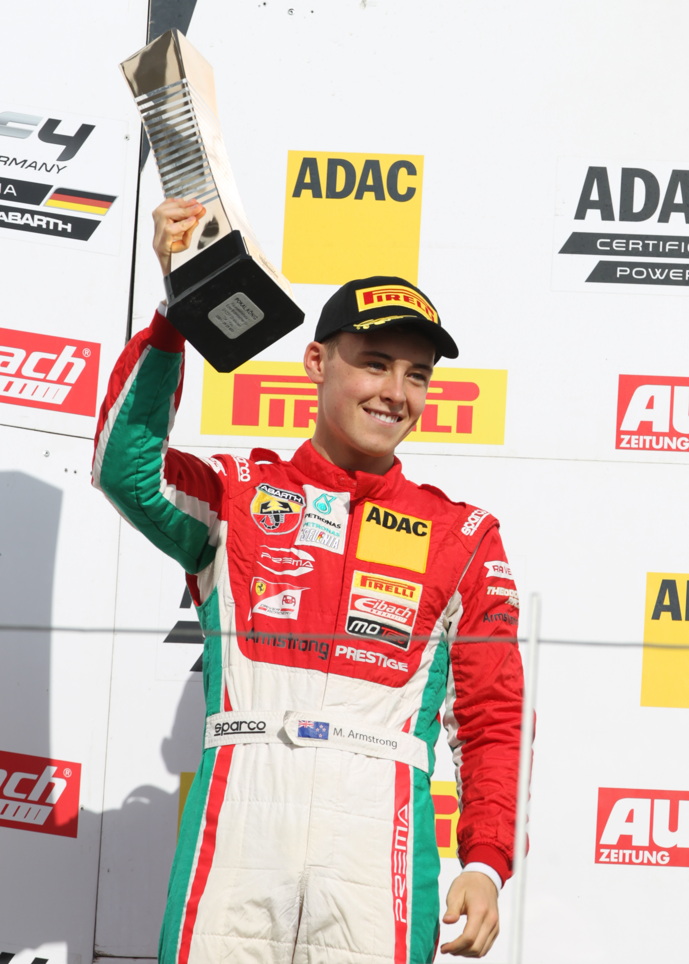 Armstrong dominates two European Formula 4 championships