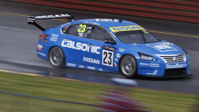Caruso tops final Sandown practice as Coulthard and SVG tangle