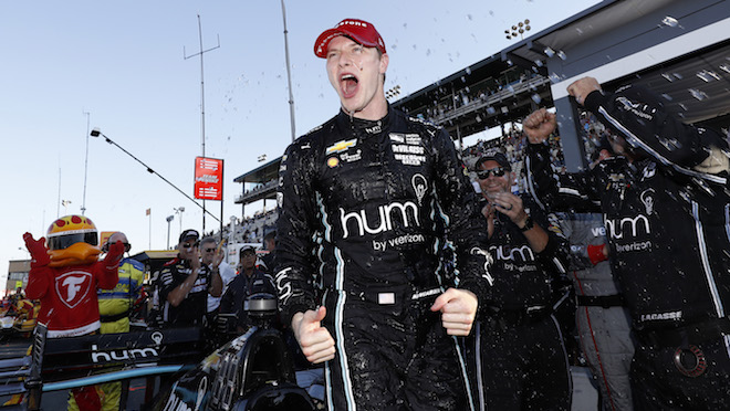 Dixon slips to third as Newgarden wins first Indycar title with Penske