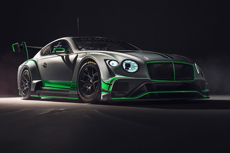 Bentley unveils new Continental GT3 for 2018 season