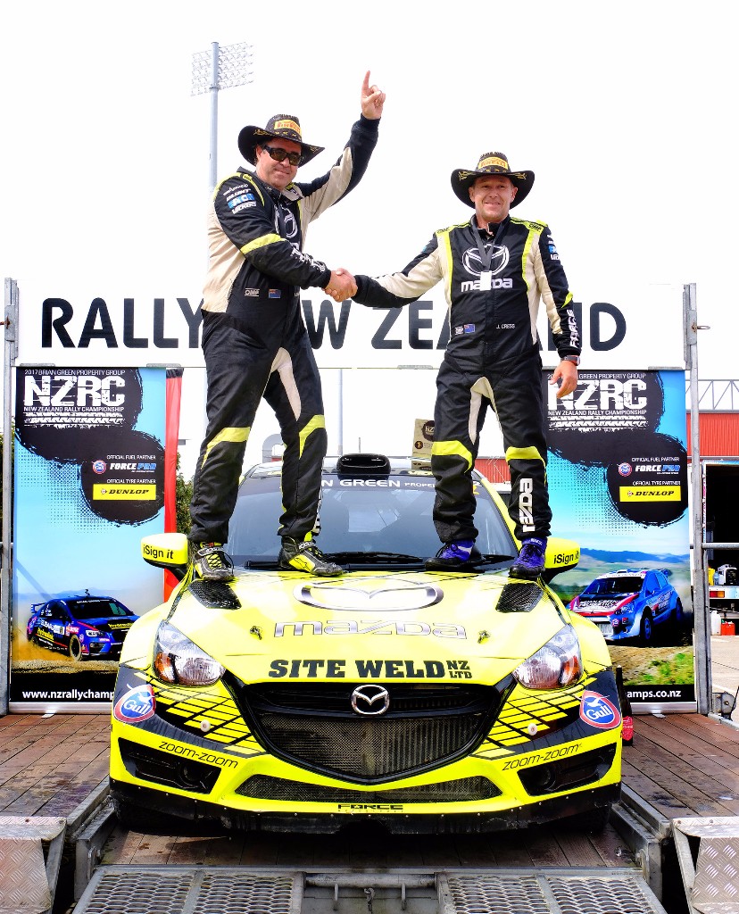 Paddon’s Rally, Hawkeswood’s NZRC title
