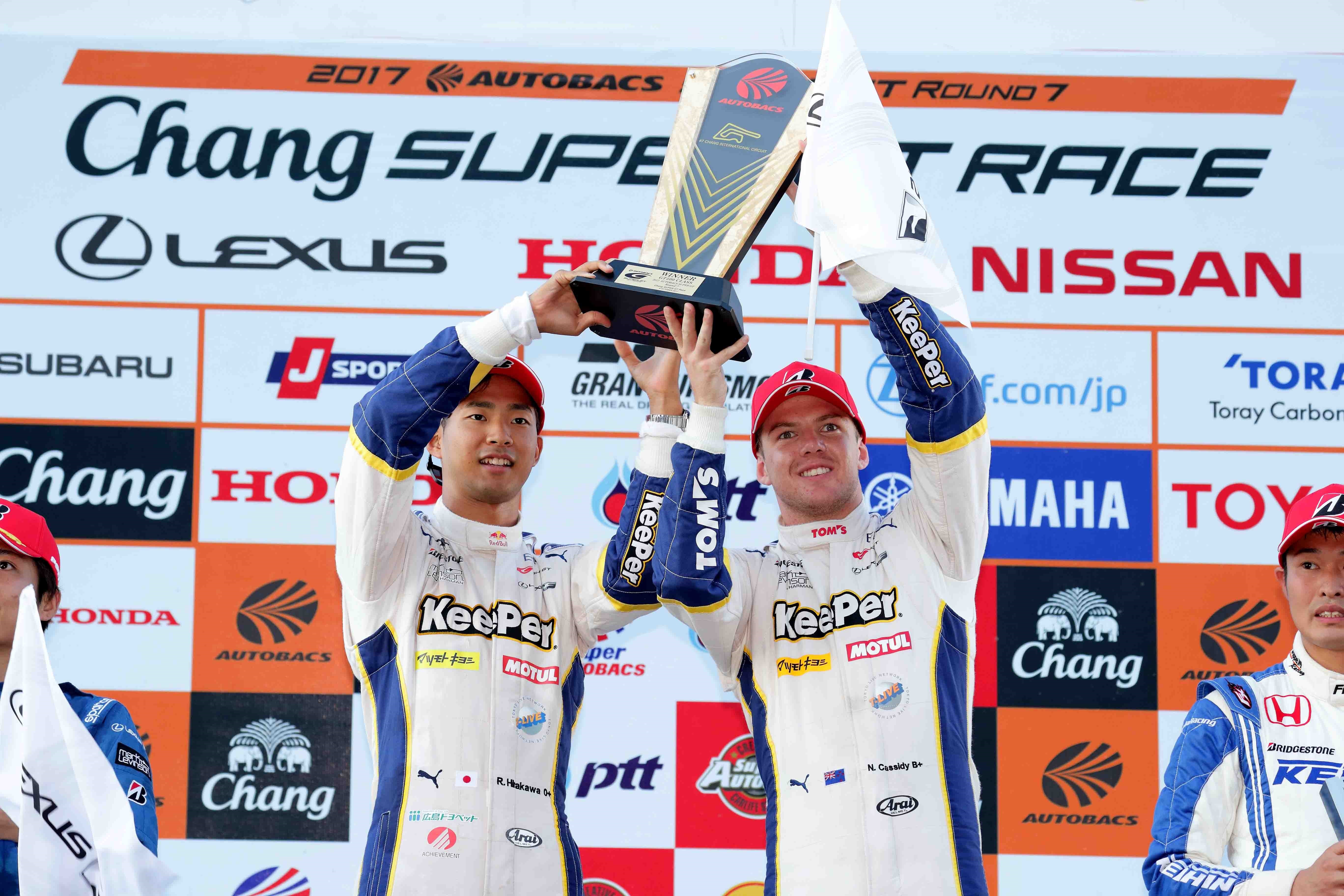 Cassidy wins Japan’s SUPER GT title