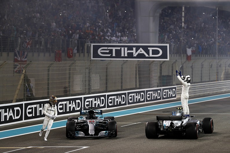 Bottas holds off Hamilton to win F1 season finale at Abu Dhabi