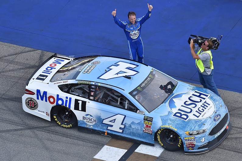 NASCAR Michigan: Dominant Harvick claims seventh Cup win of 2018