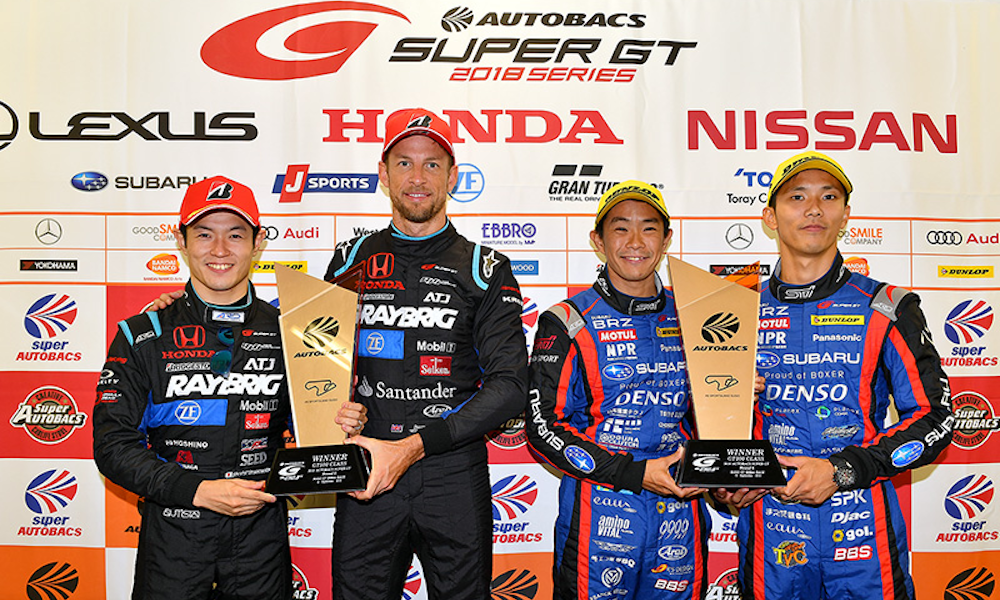 SUPER GT: Button wins as Cassidy DNFs at Sugo