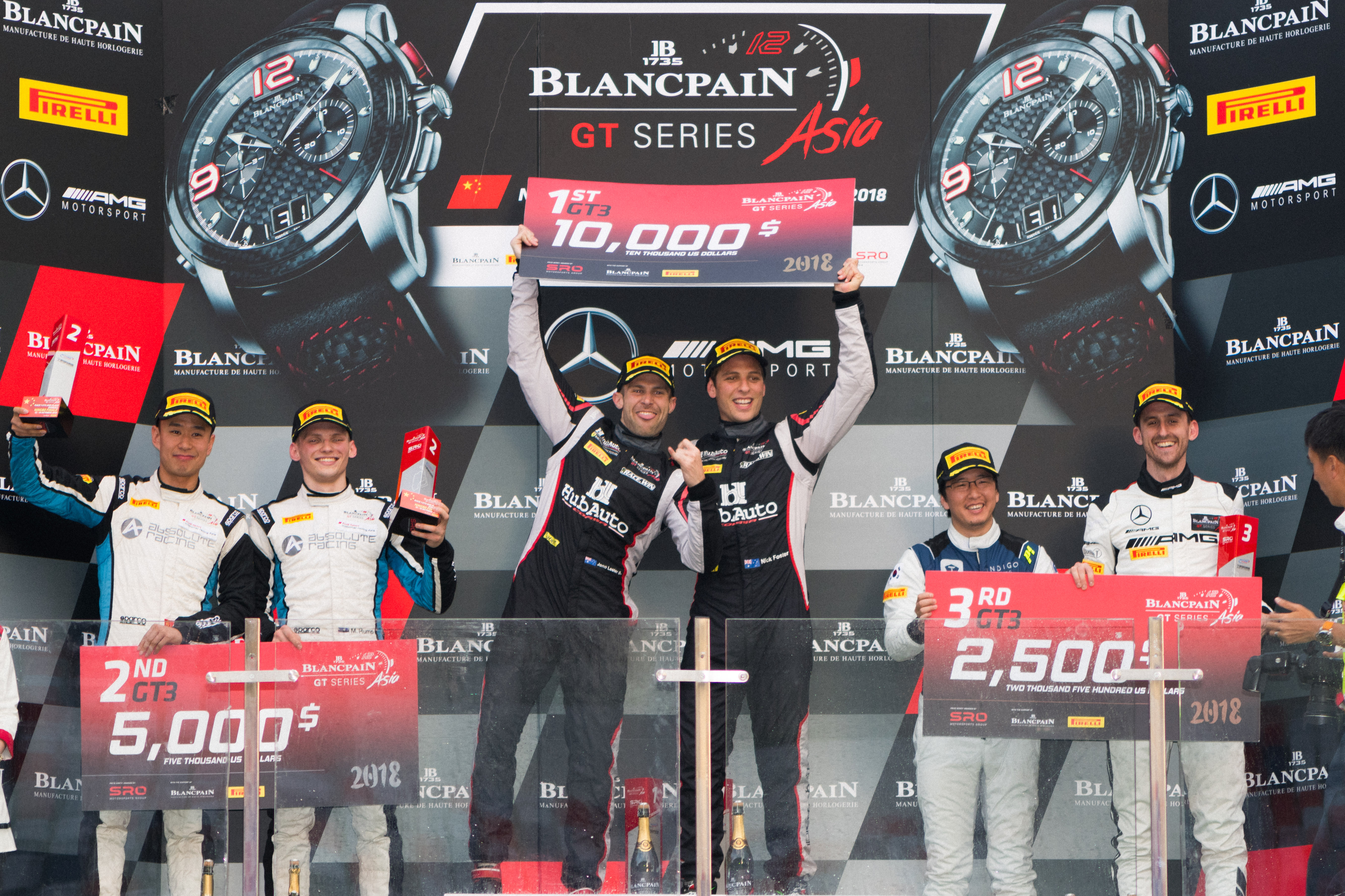 Lester, Foster and HubAuto Finish Blancpain GT Asia Season With Victory At Ningbo