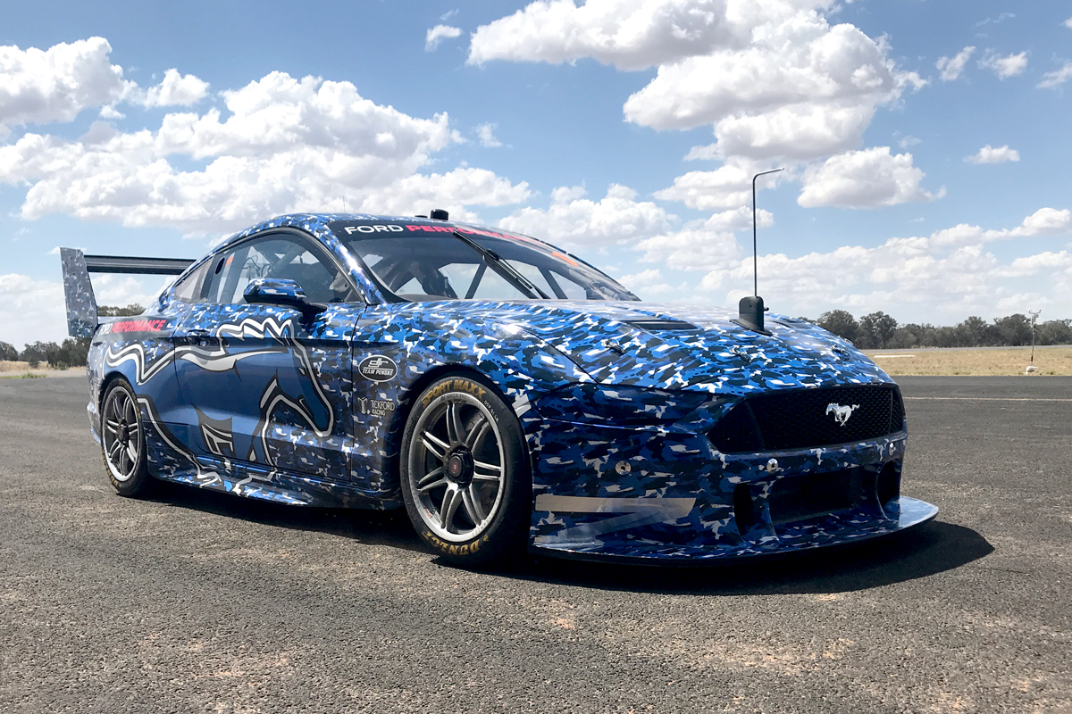 Mustang scores Supercars sign-off after aero test